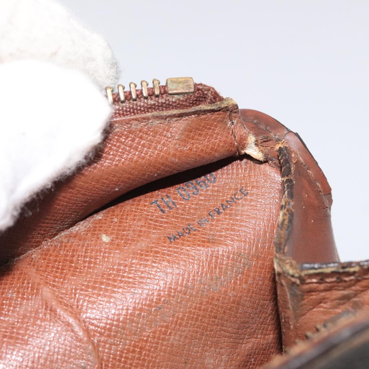 LOUIS VUITTON Monogram Pochette Homme Clutch Bag M51795 LV Auth BA824