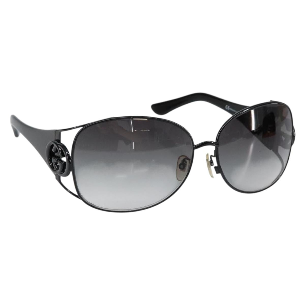GUCCI Sunglasses plastic Black Auth BA8248