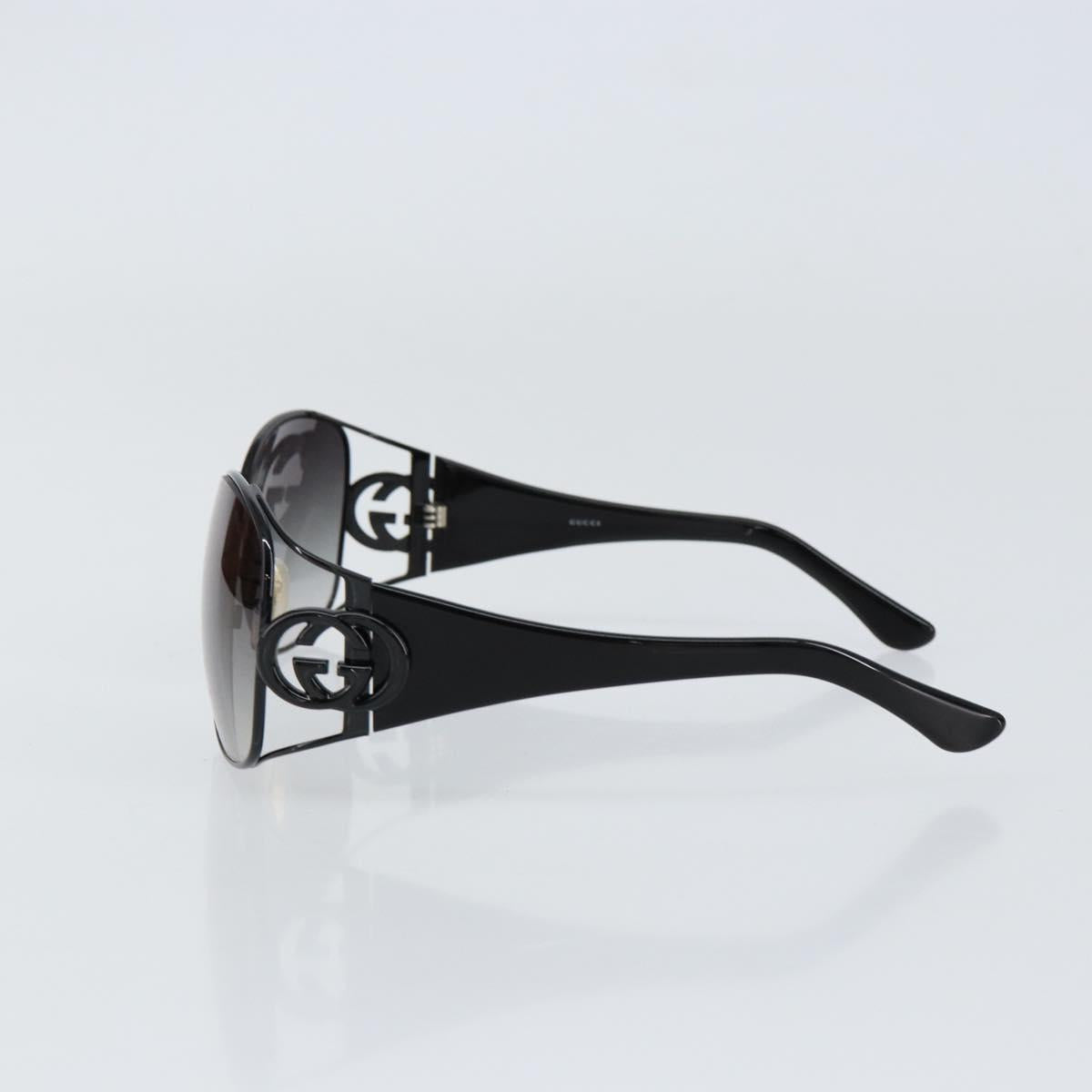 GUCCI Sunglasses plastic Black Auth BA8248