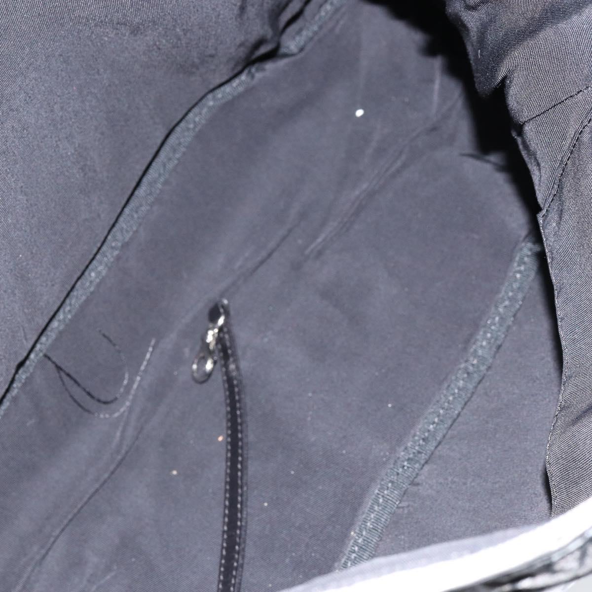 CHANEL Unlimited Tote Bag Nylon Silver CC Auth BA8260