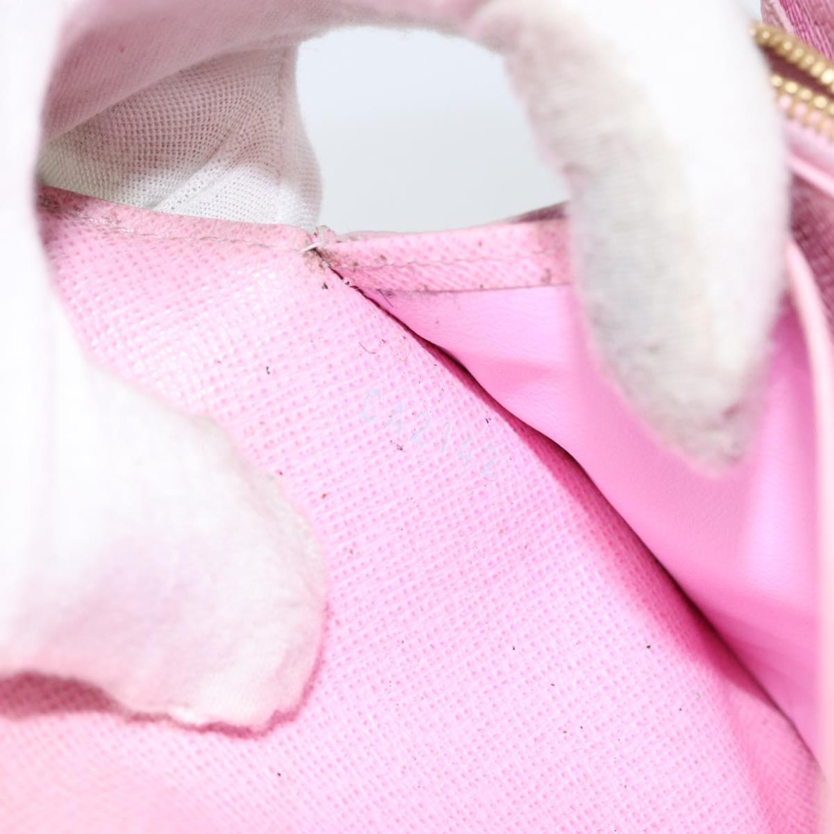 LOUIS VUITTON Multicolor Portefeuille Sarah Long Wallet White M93532 Auth BA8265