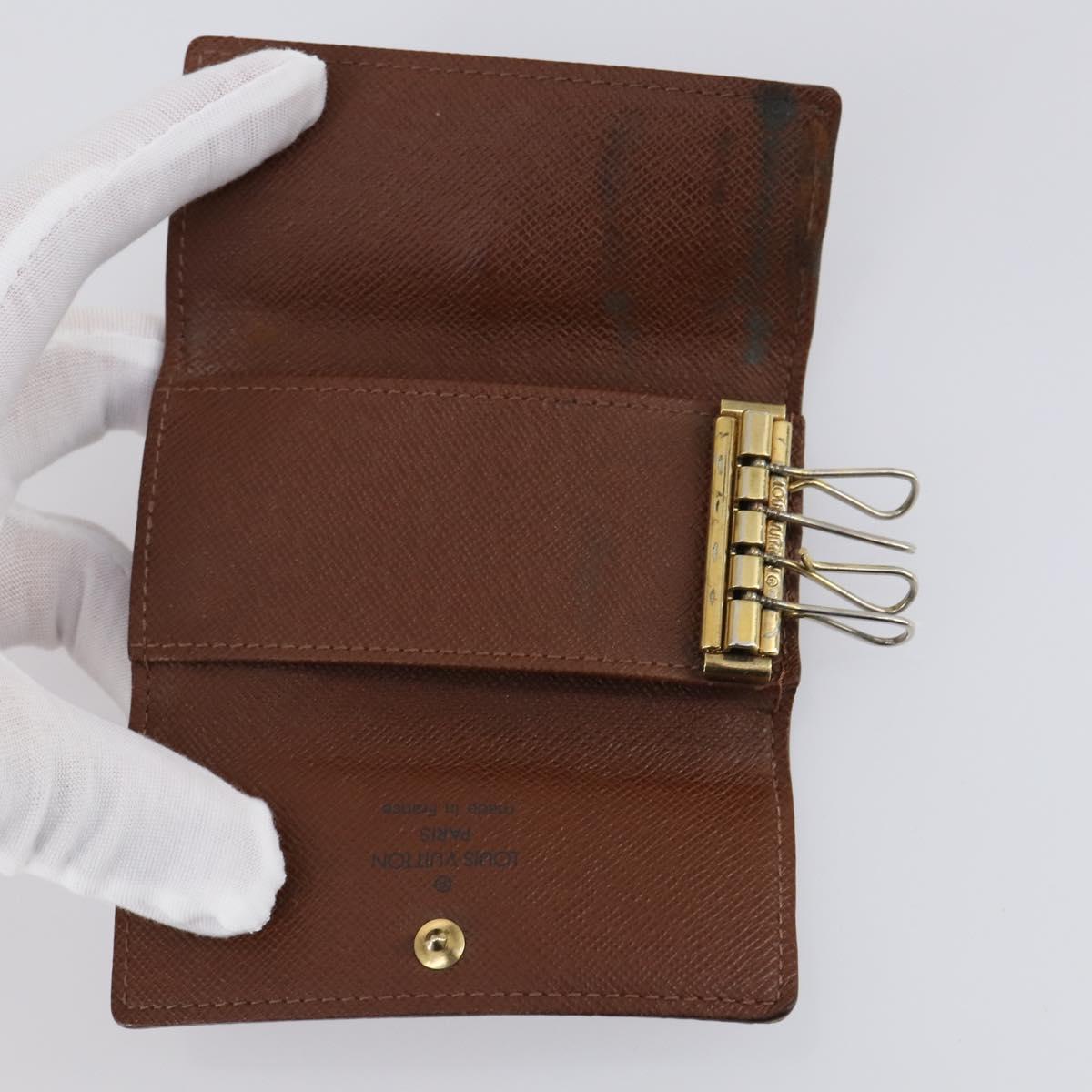 LOUIS VUITTON Epi Monogram Multicolor Wallet 4 Set White Yellow Auth BA8266