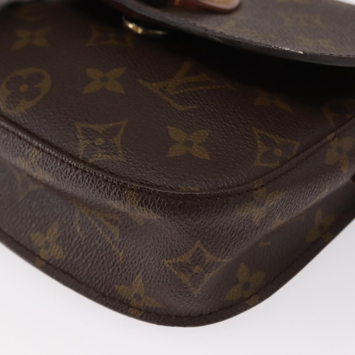 LOUIS VUITTON Monogram Saint Cloud PM Shoulder Bag M51244 LV Auth BA8274