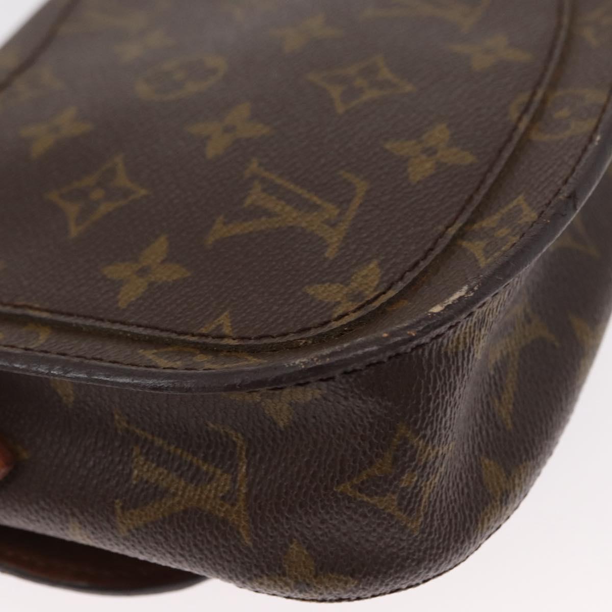 LOUIS VUITTON Monogram Saint Cloud PM Shoulder Bag M51244 LV Auth BA8274