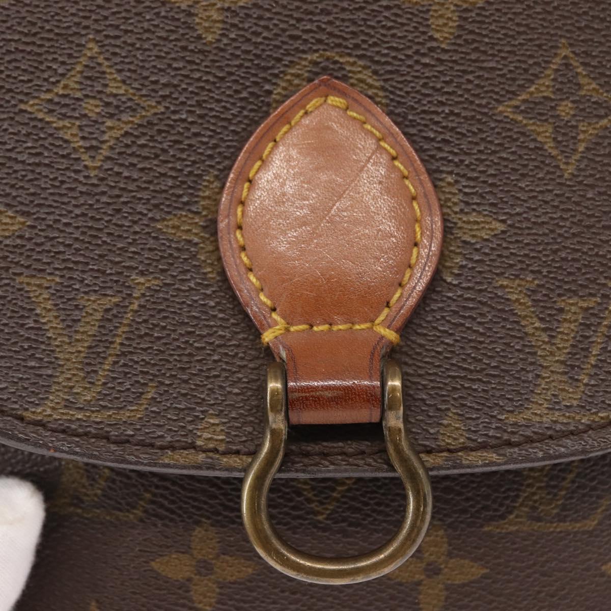 LOUIS VUITTON Monogram Saint Cloud PM Shoulder Bag M51244 LV Auth BA8274