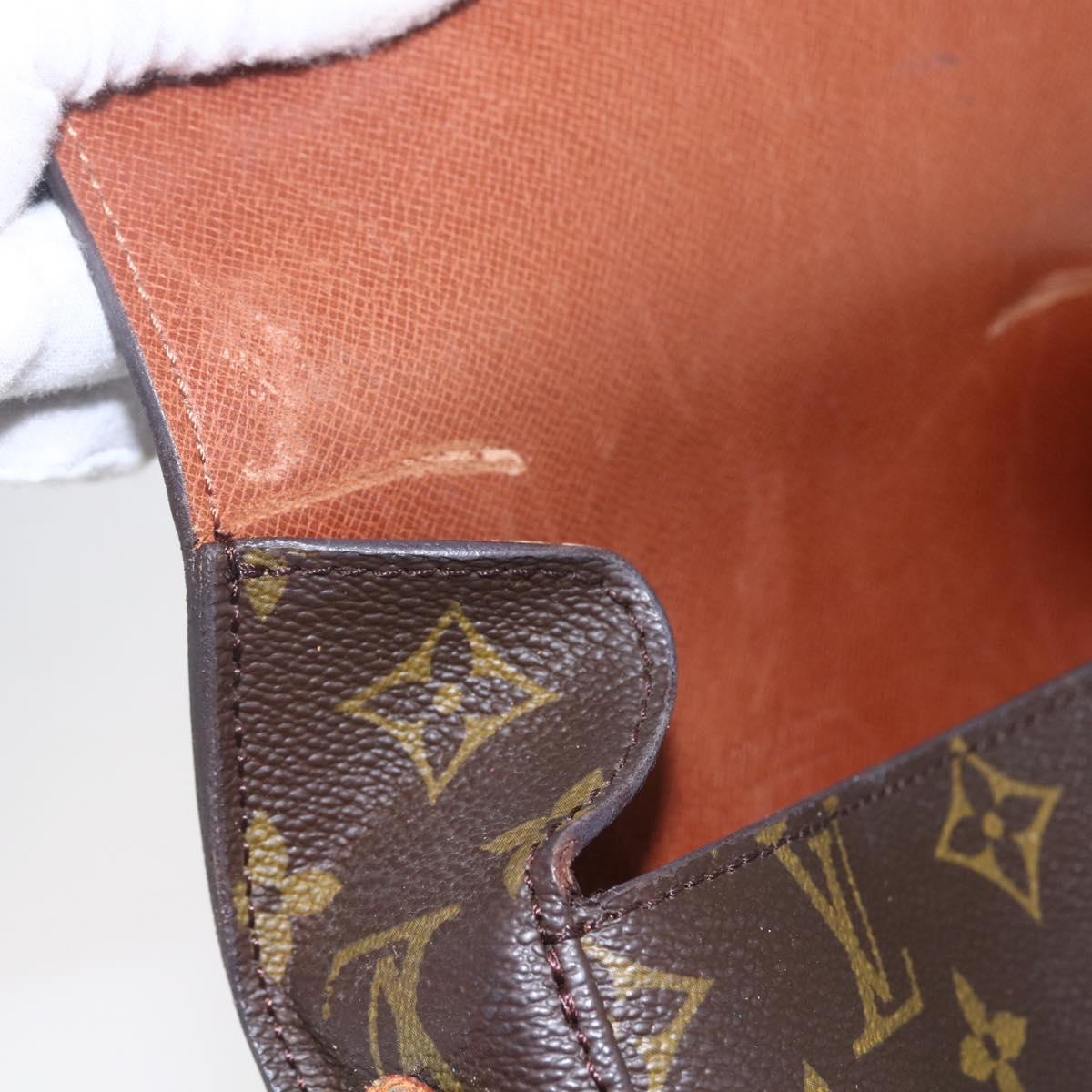 LOUIS VUITTON Monogram Saint Cloud PM Shoulder Bag M51244 LV Auth BA8275