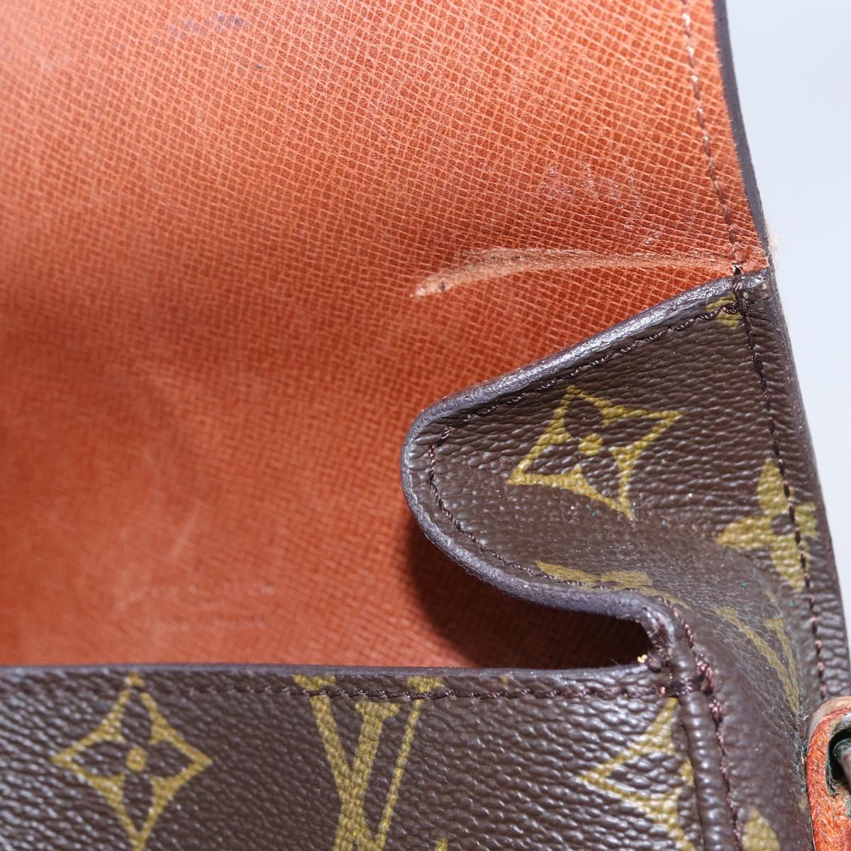 LOUIS VUITTON Monogram Saint Cloud PM Shoulder Bag M51244 LV Auth BA8275