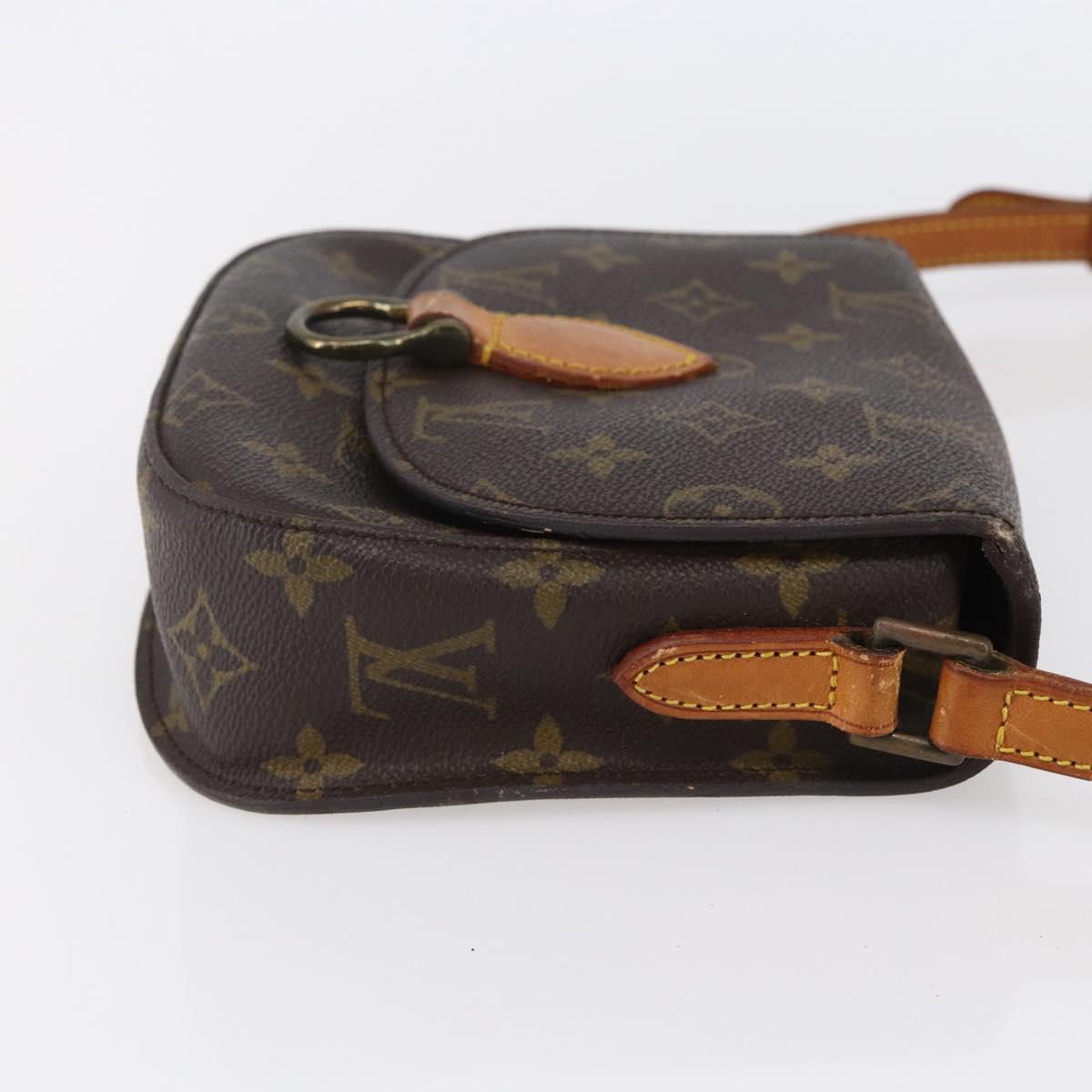 LOUIS VUITTON Monogram Saint Cloud PM Shoulder Bag M51244 LV Auth BA8275
