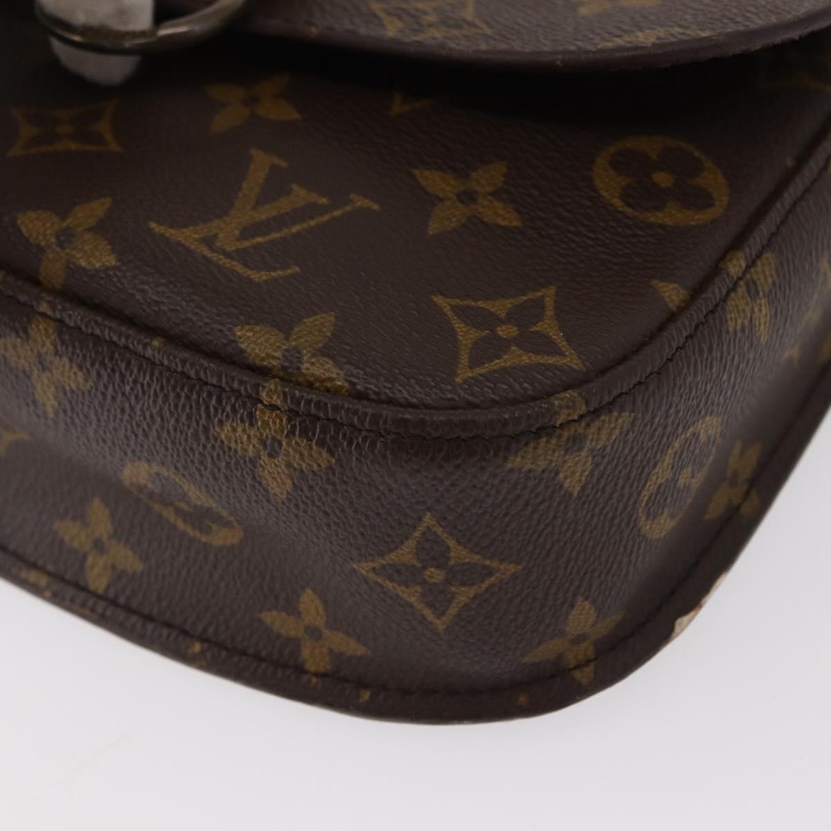 LOUIS VUITTON Monogram Saint Cloud MM Shoulder Bag M51243 LV Auth BA8276