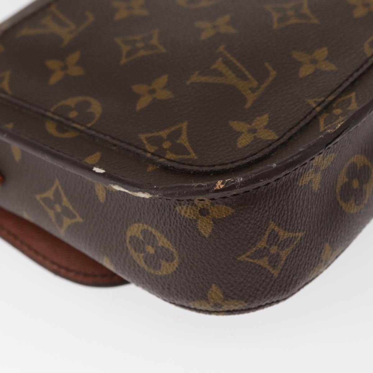 LOUIS VUITTON Monogram Saint Cloud MM Shoulder Bag M51243 LV Auth BA8276