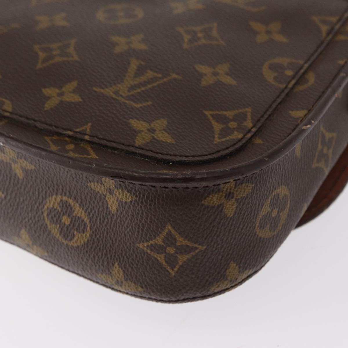LOUIS VUITTON Monogram Saint Cloud MM Shoulder Bag M51243 LV Auth BA8276