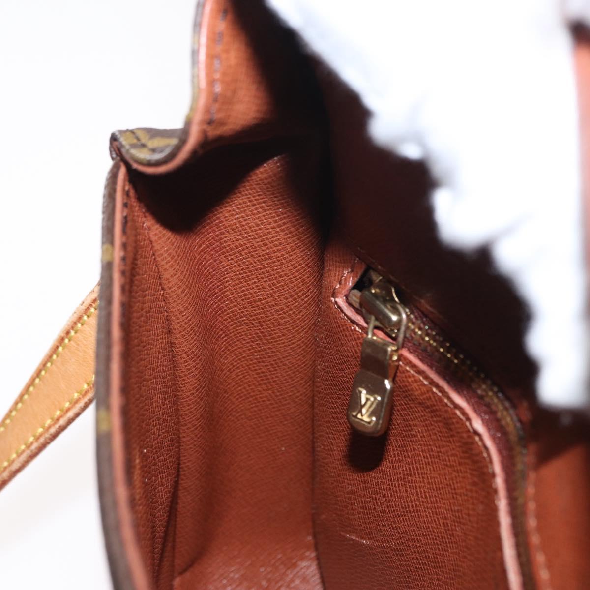 LOUIS VUITTON Monogram Saint Cloud MM Shoulder Bag M51243 LV Auth BA8276