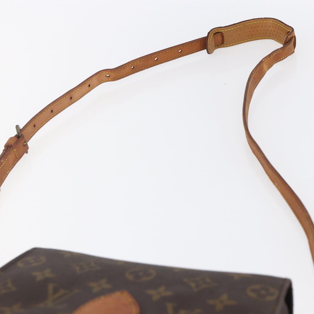 LOUIS VUITTON Monogram Saint Cloud MM Shoulder Bag M51243 LV Auth BA8277