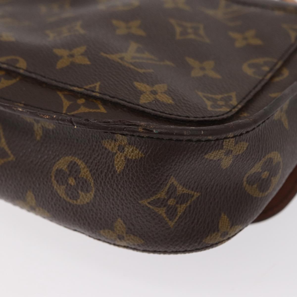 LOUIS VUITTON Monogram Saint Cloud MM Shoulder Bag M51243 LV Auth BA8278