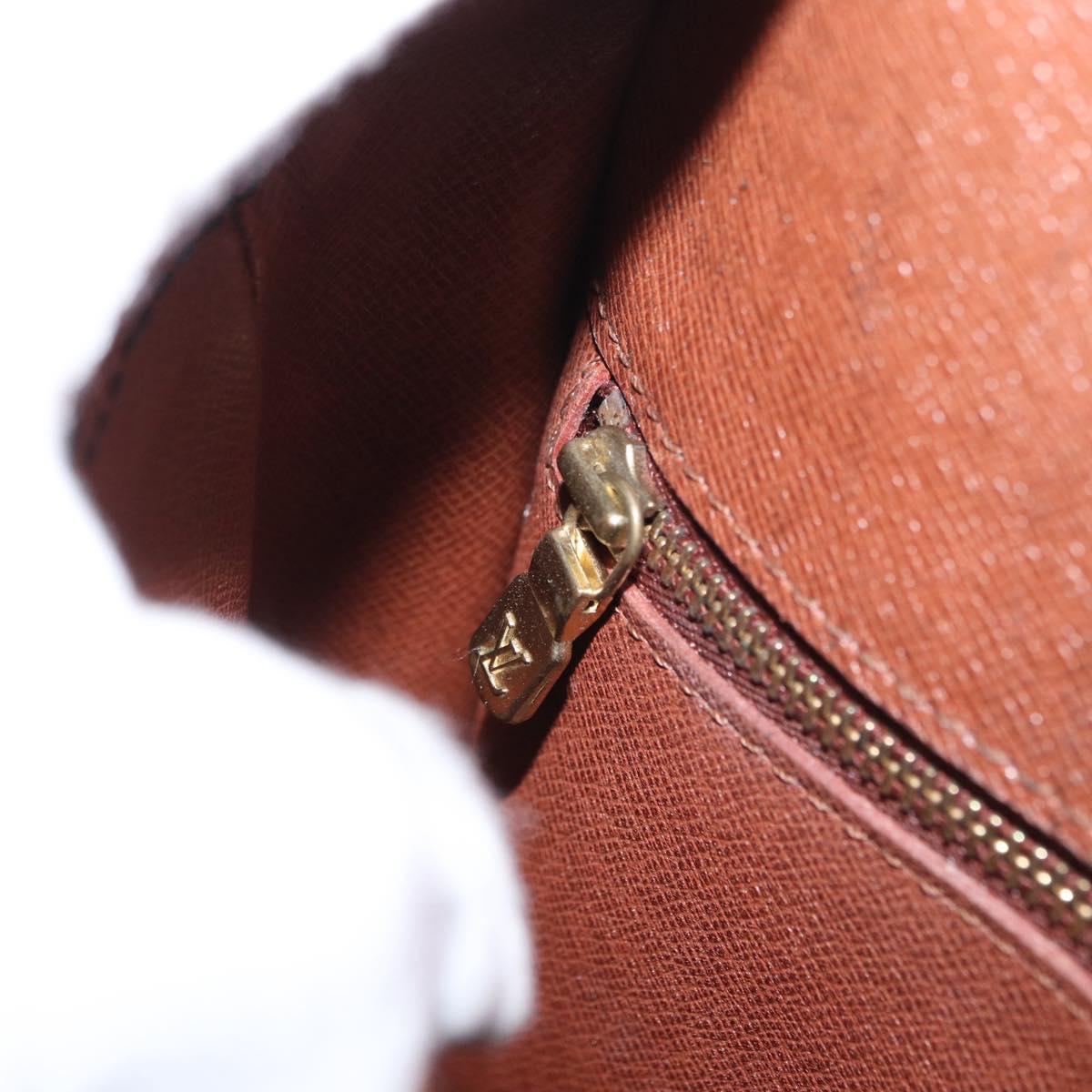 LOUIS VUITTON Monogram Saint Cloud MM Shoulder Bag M51243 LV Auth BA8278