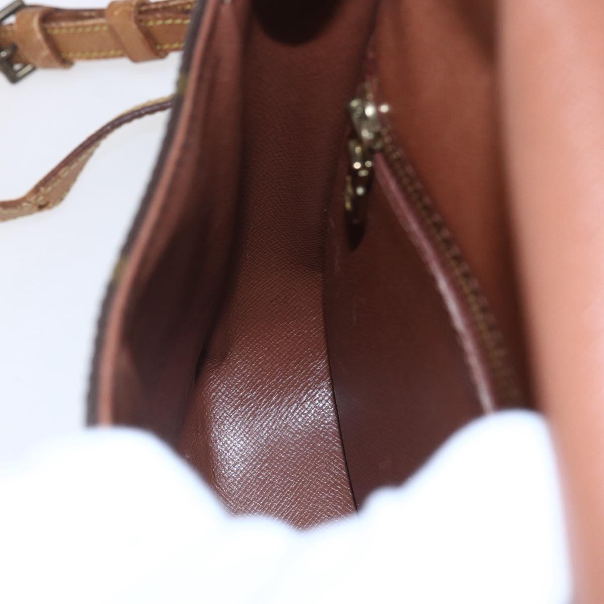 LOUIS VUITTON Monogram Saint Cloud MM Shoulder Bag M51243 LV Auth BA8279