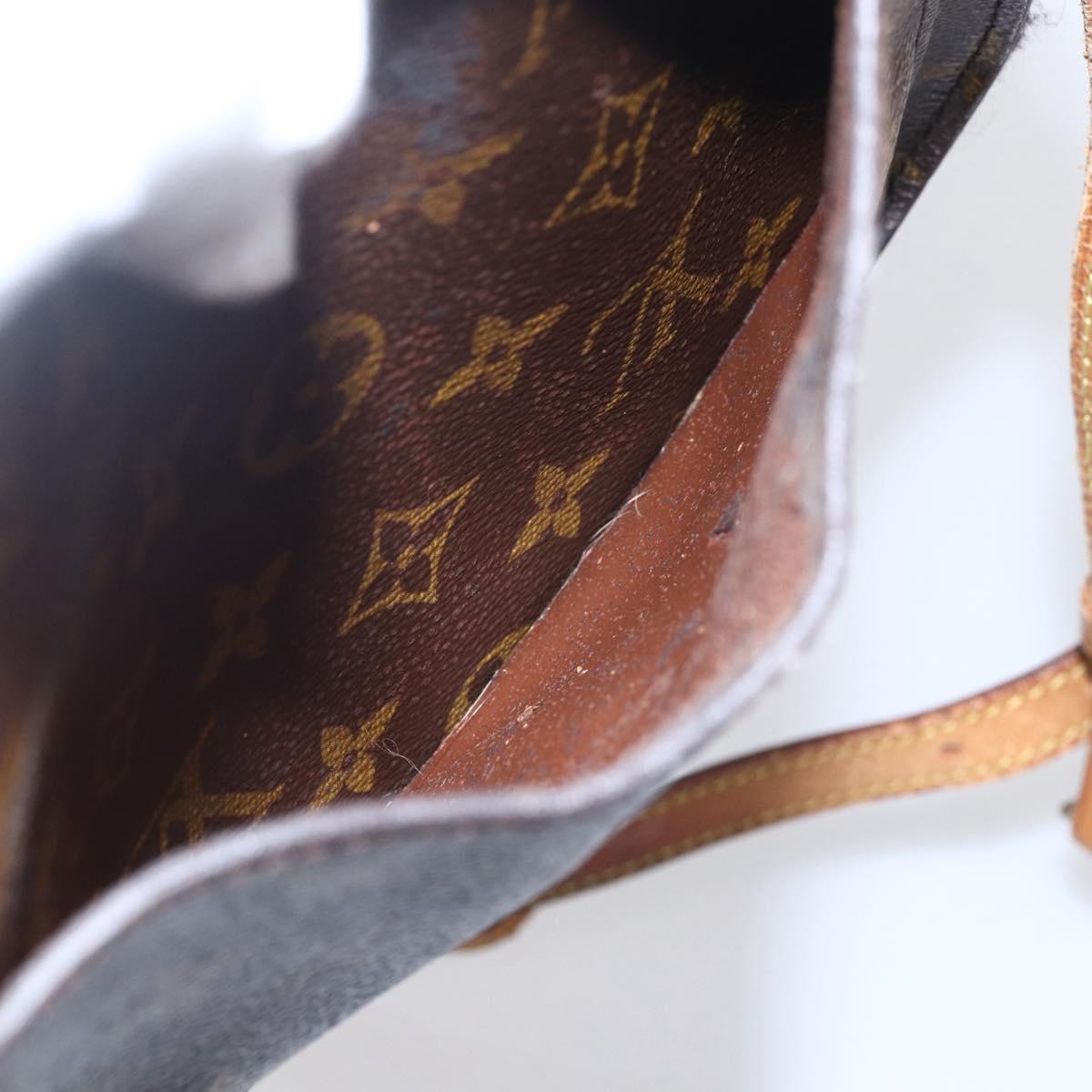 LOUIS VUITTON Monogram Saint Cloud MM Shoulder Bag M51243 LV Auth BA8279