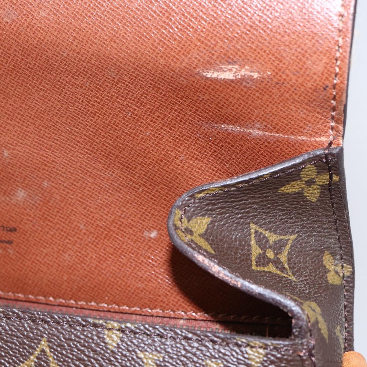 LOUIS VUITTON Monogram Saint Cloud GM Shoulder Bag M51242 LV Auth BA8280