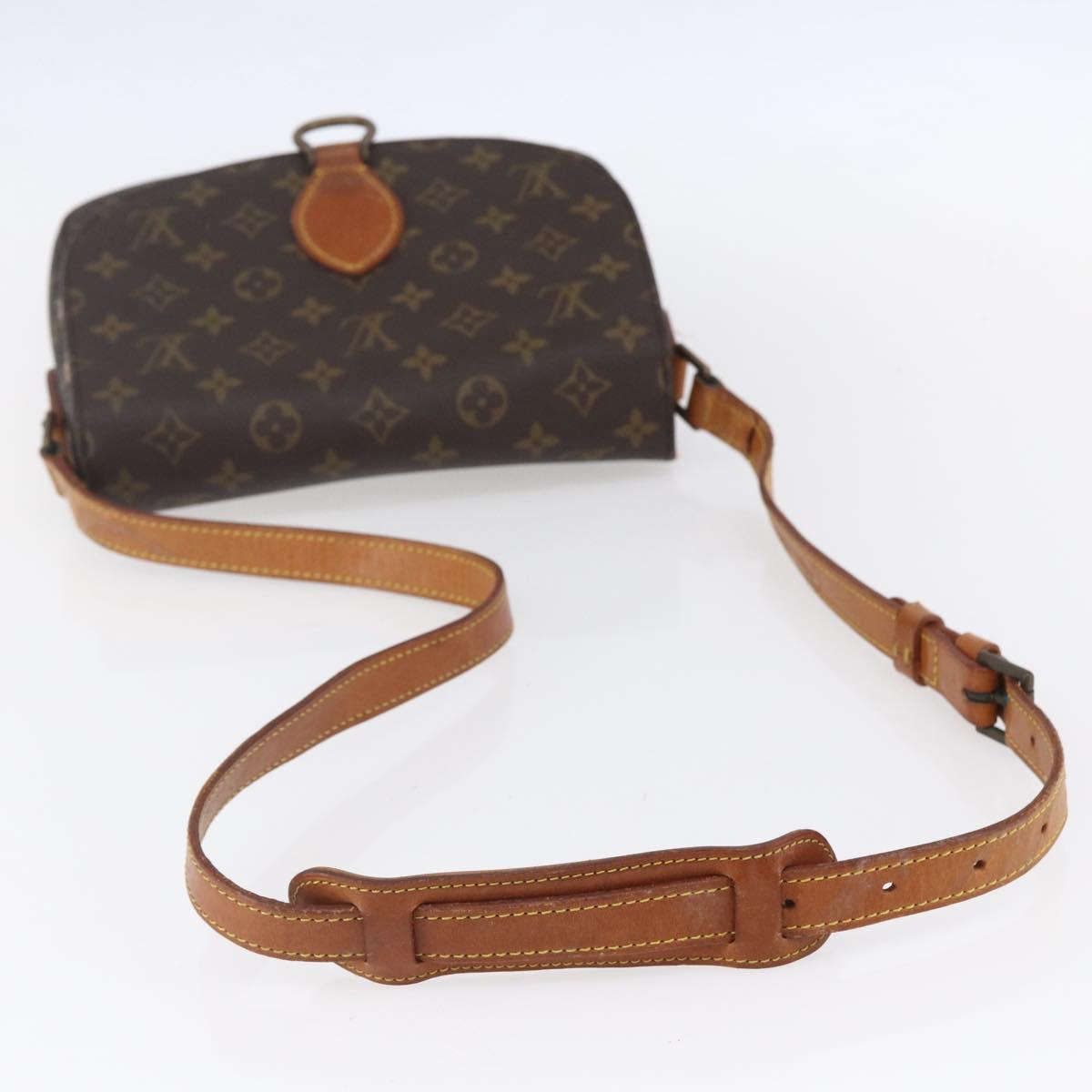 LOUIS VUITTON Monogram Saint Cloud GM Shoulder Bag M51242 LV Auth BA8280