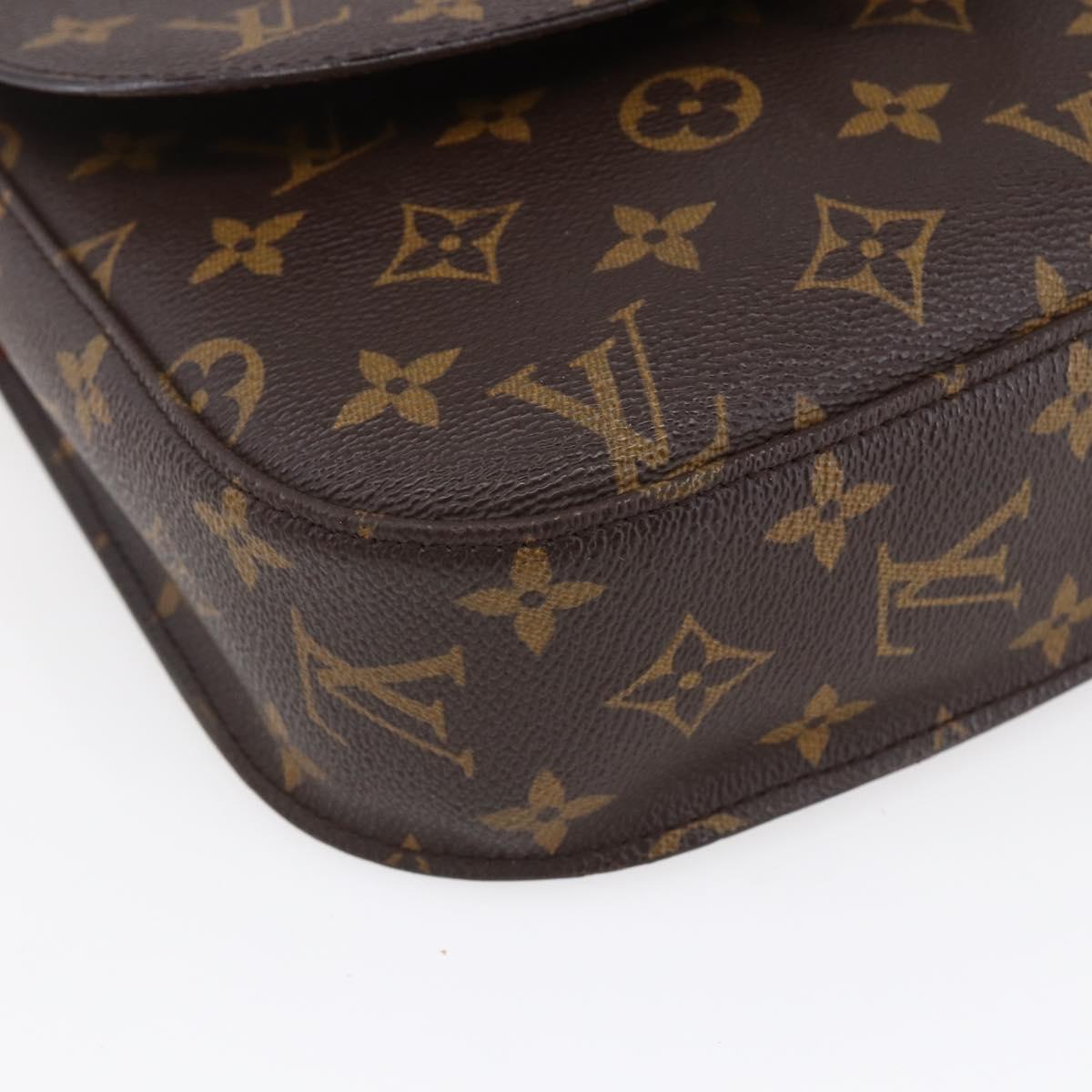 LOUIS VUITTON Monogram Saint Cloud GM Shoulder Bag M51242 LV Auth BA8281