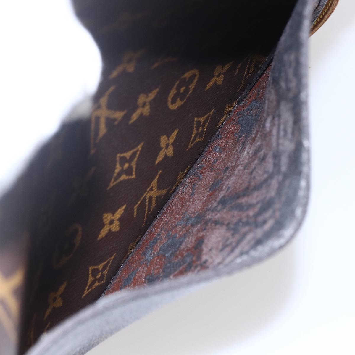 LOUIS VUITTON Monogram Saint Cloud GM Shoulder Bag M51242 LV Auth BA8281