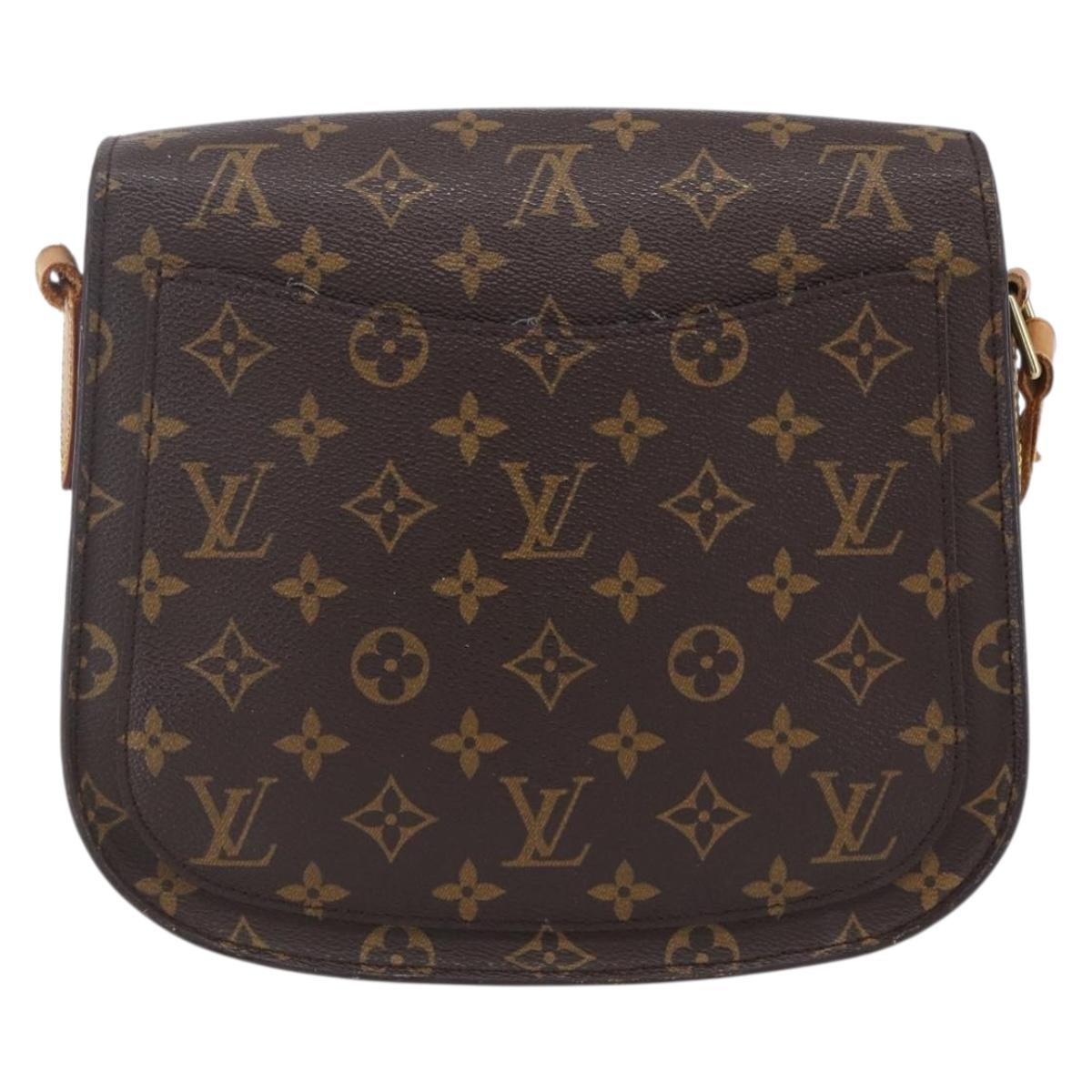 LOUIS VUITTON Monogram Saint Cloud GM Shoulder Bag M51242 LV Auth BA8281