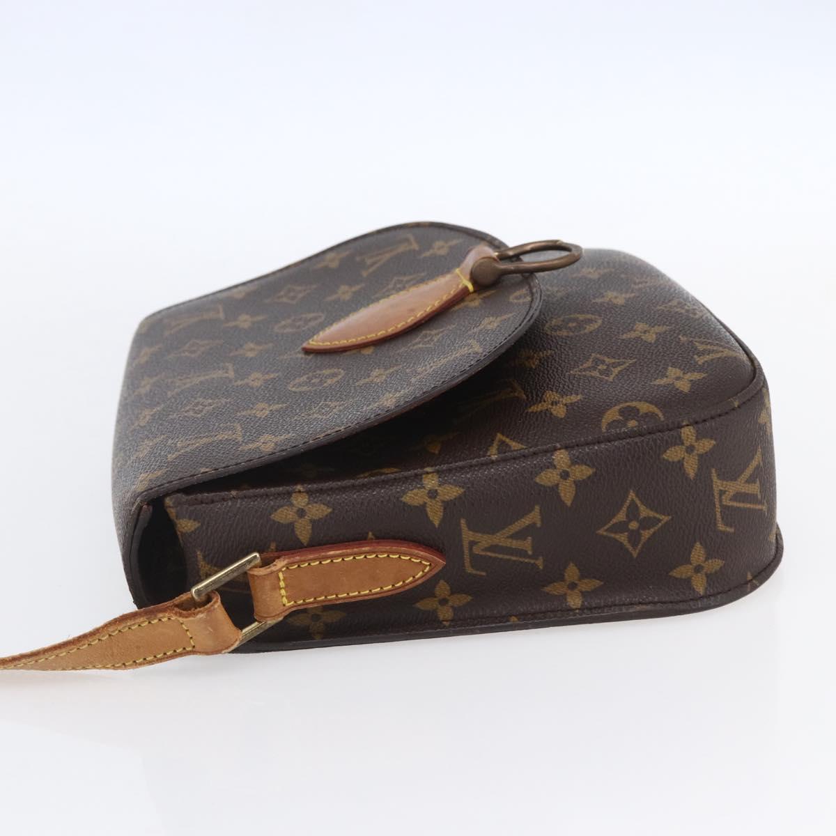LOUIS VUITTON Monogram Saint Cloud GM Shoulder Bag M51242 LV Auth BA8281