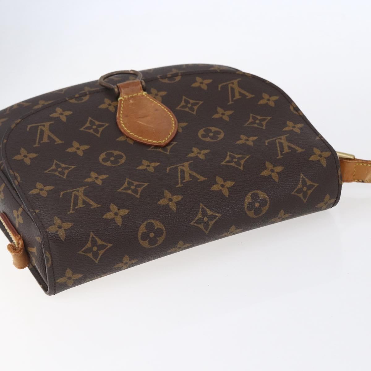 LOUIS VUITTON Monogram Saint Cloud GM Shoulder Bag M51242 LV Auth BA8281