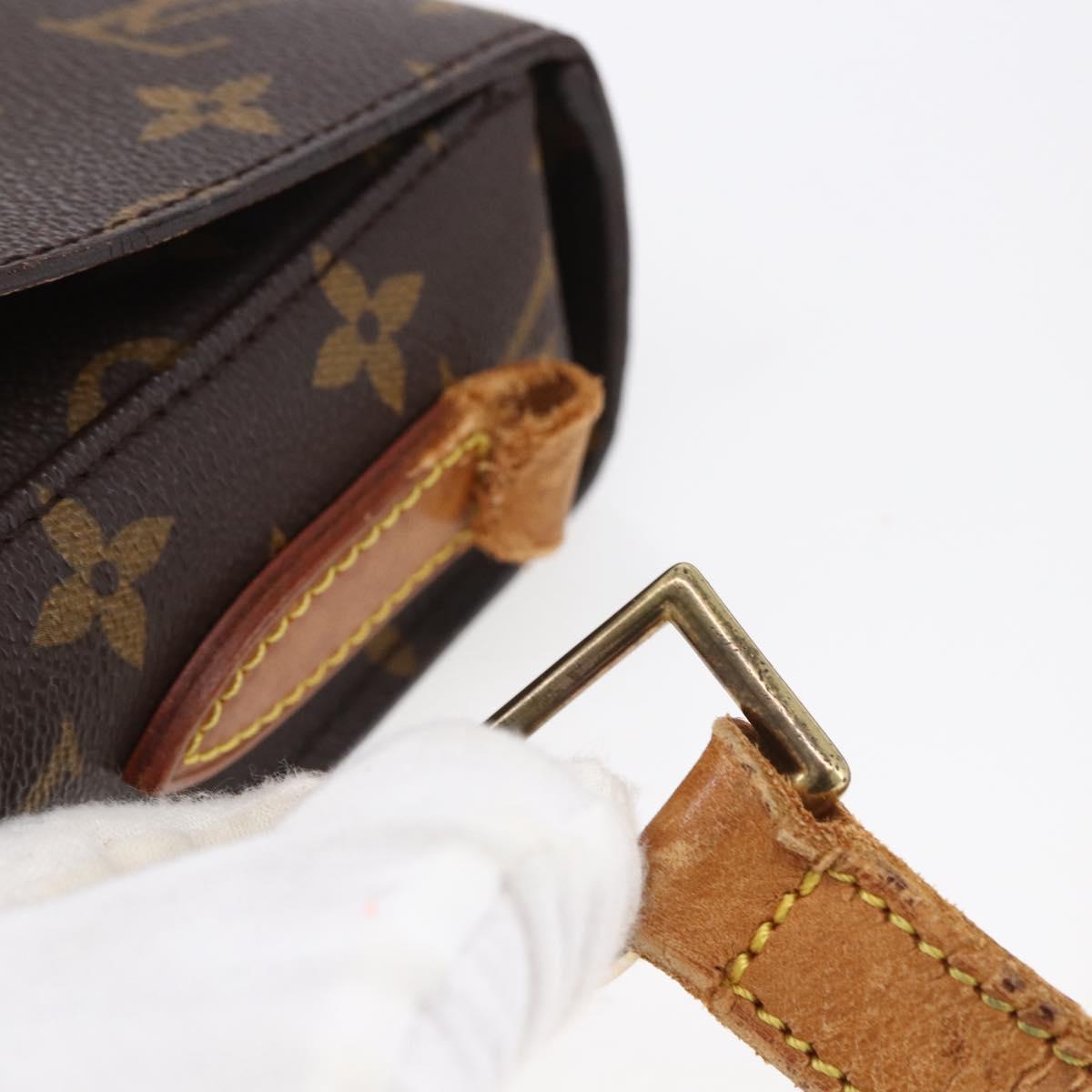 LOUIS VUITTON Monogram Saint Cloud GM Shoulder Bag M51242 LV Auth BA8281