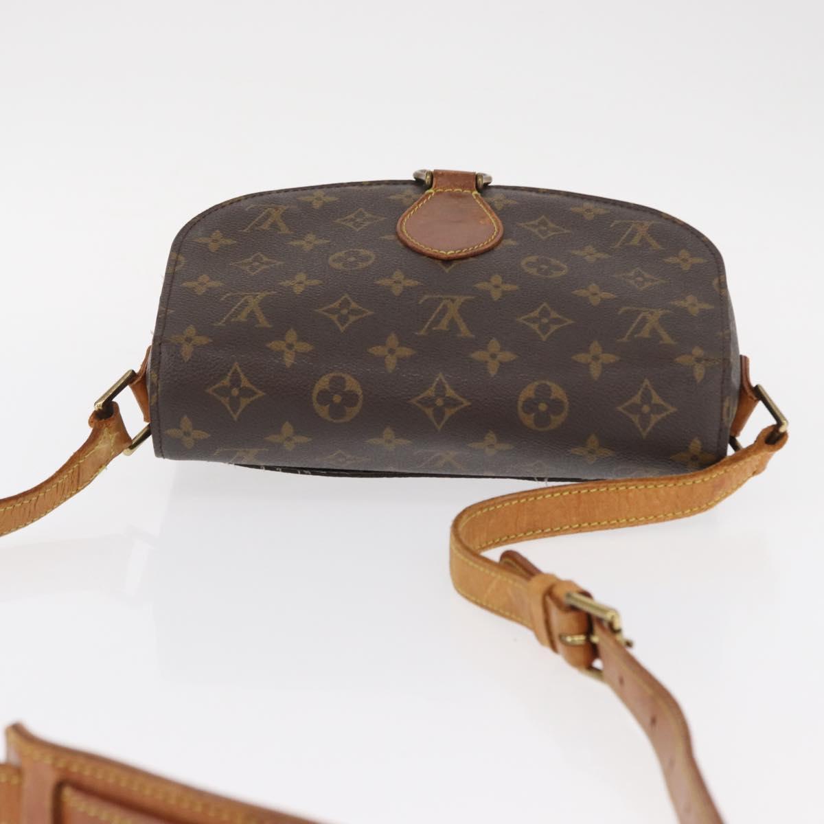 LOUIS VUITTON Monogram Saint Cloud GM Shoulder Bag M51242 LV Auth BA8283