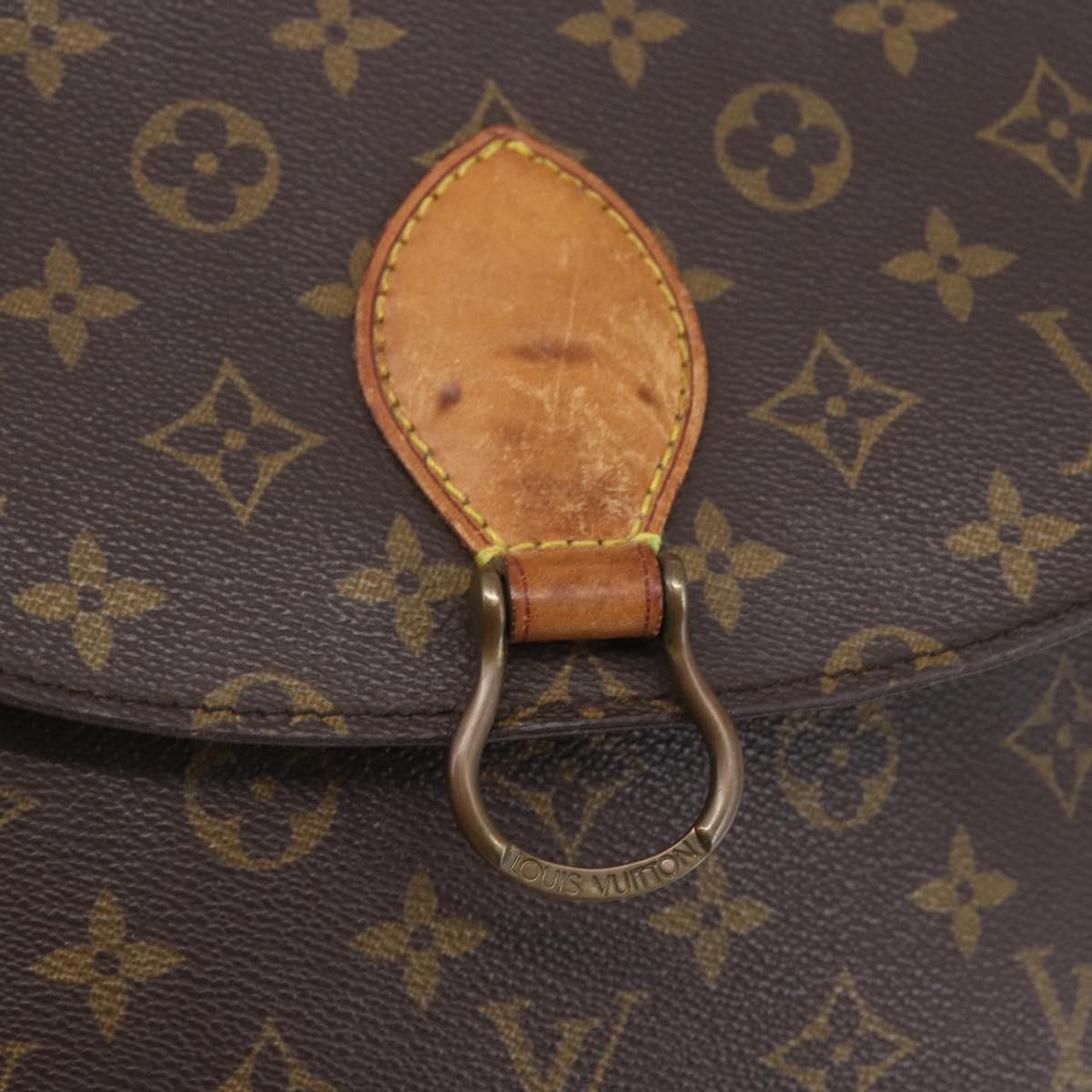 LOUIS VUITTON Monogram Saint Cloud GM Shoulder Bag M51242 LV Auth BA8284