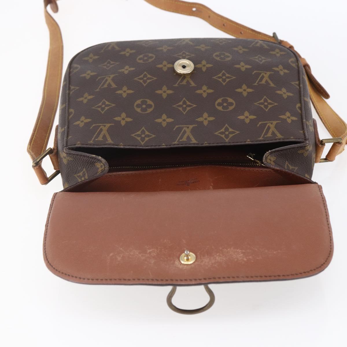 LOUIS VUITTON Monogram Saint Cloud GM Shoulder Bag M51242 LV Auth BA8284