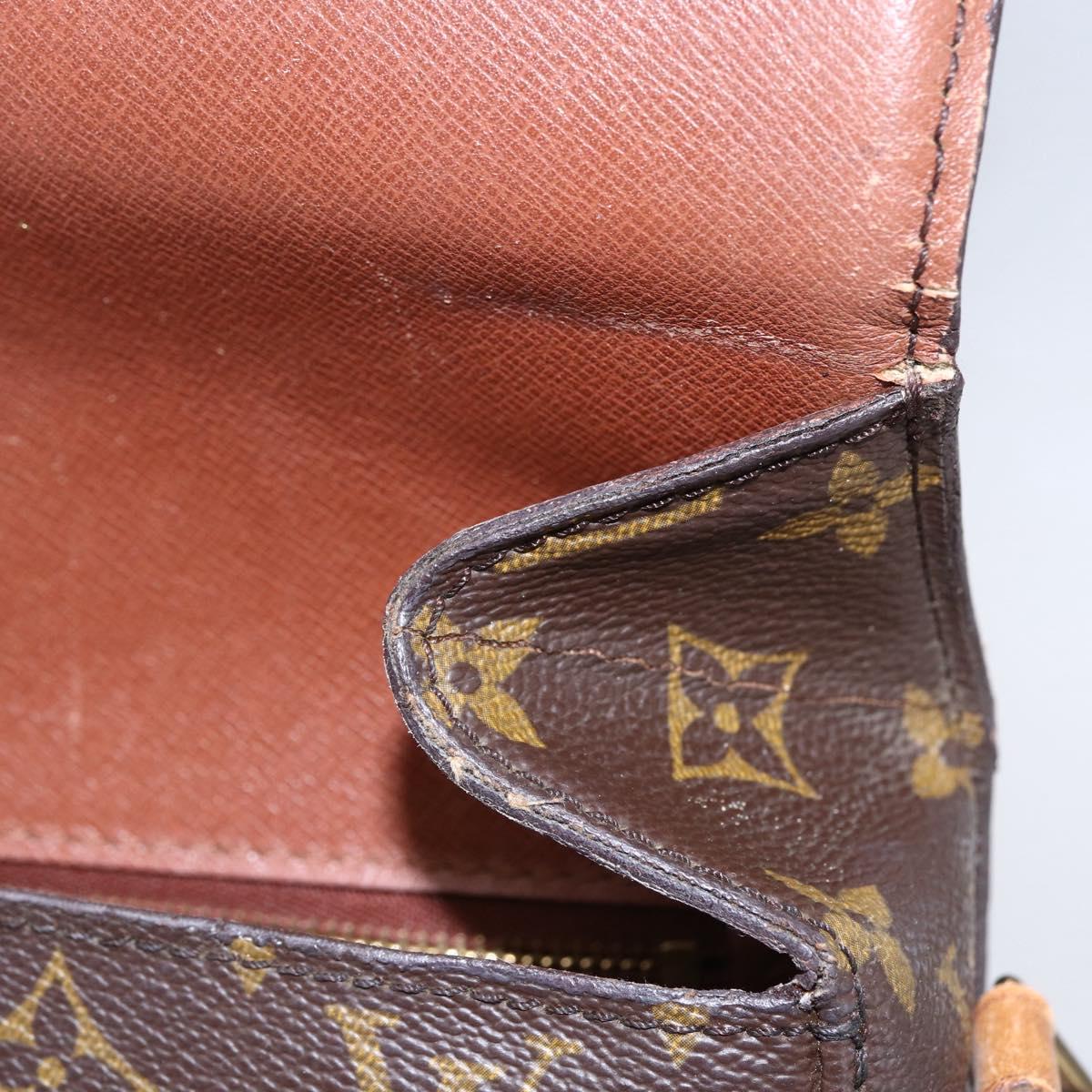 LOUIS VUITTON Monogram Saint Cloud GM Shoulder Bag M51242 LV Auth BA8284