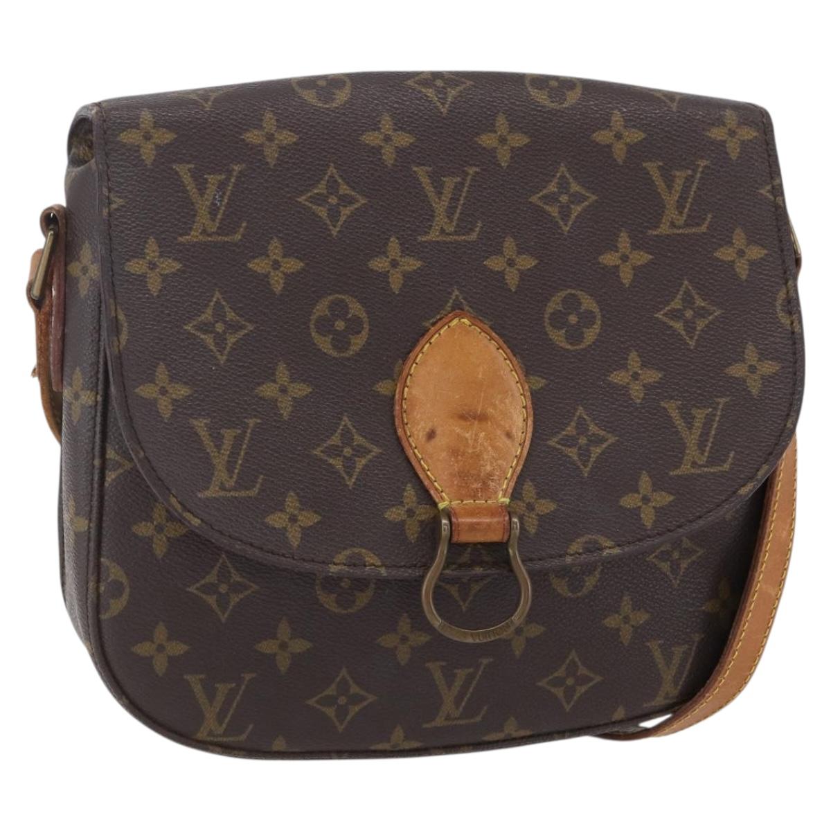 LOUIS VUITTON Monogram Saint Cloud GM Shoulder Bag M51242 LV Auth BA8284