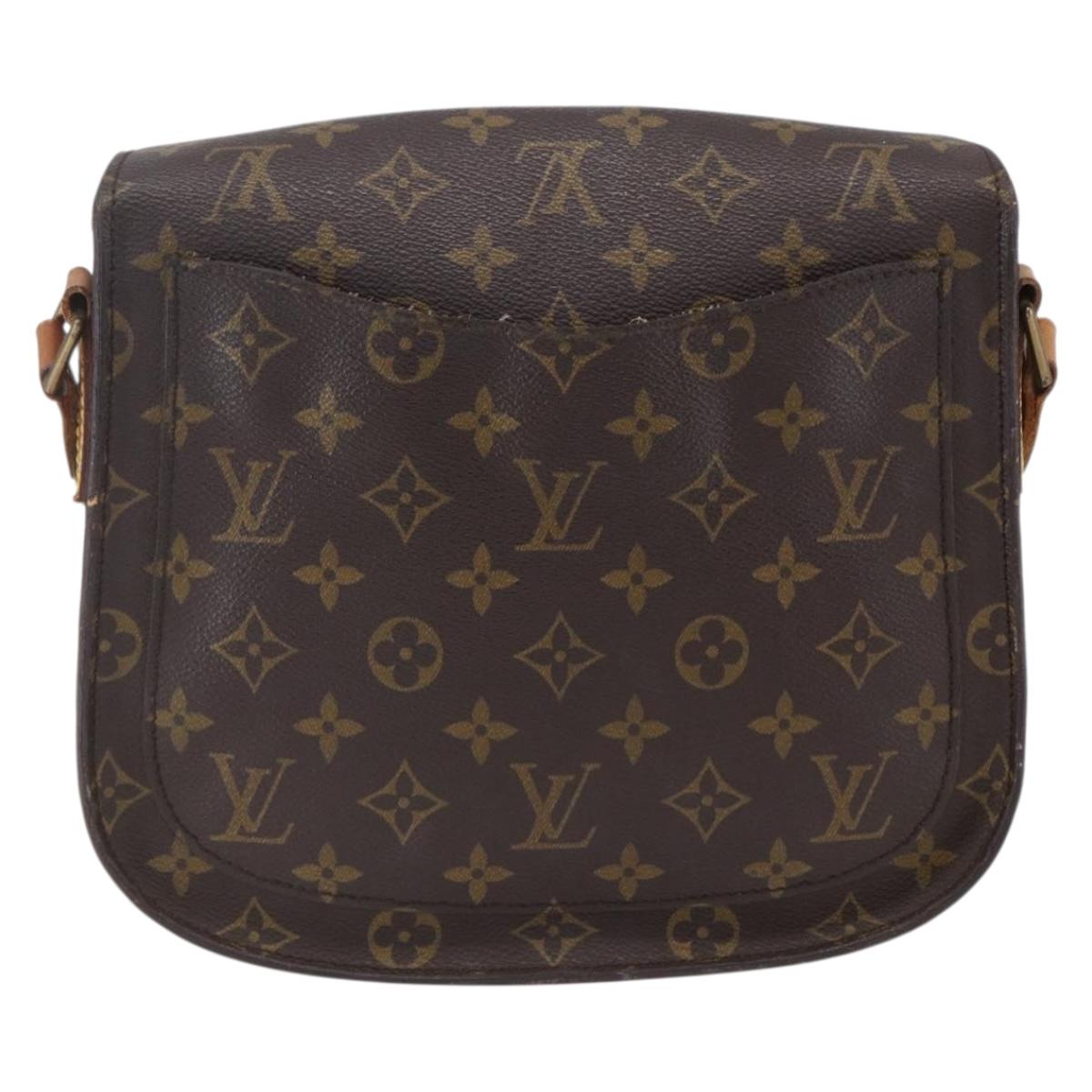 LOUIS VUITTON Monogram Saint Cloud GM Shoulder Bag M51242 LV Auth BA8284