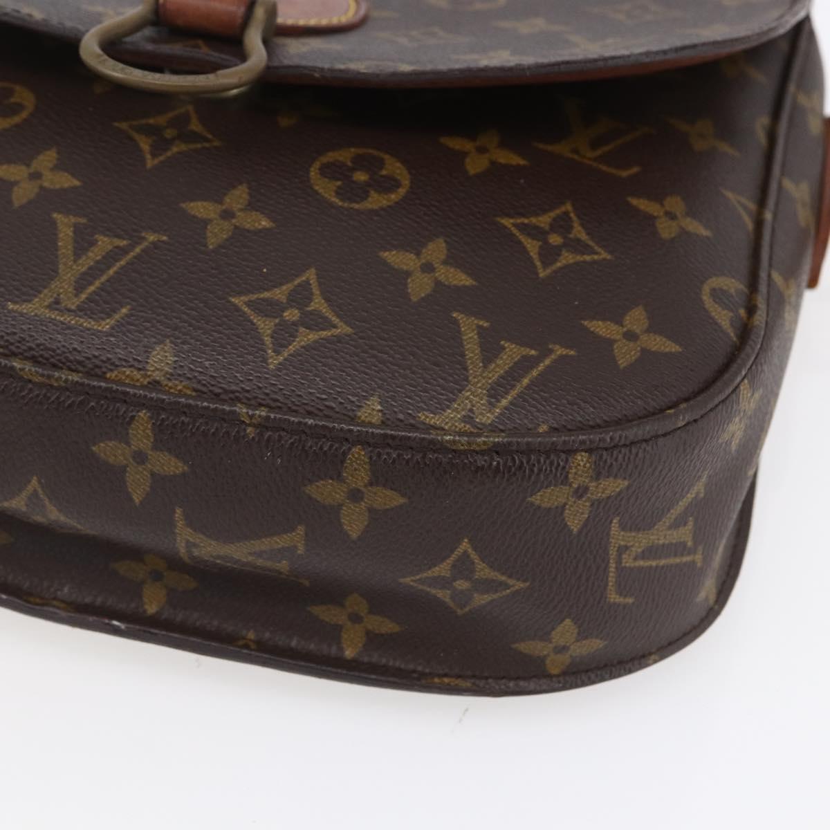 LOUIS VUITTON Monogram Saint Cloud GM Shoulder Bag M51242 LV Auth BA8285