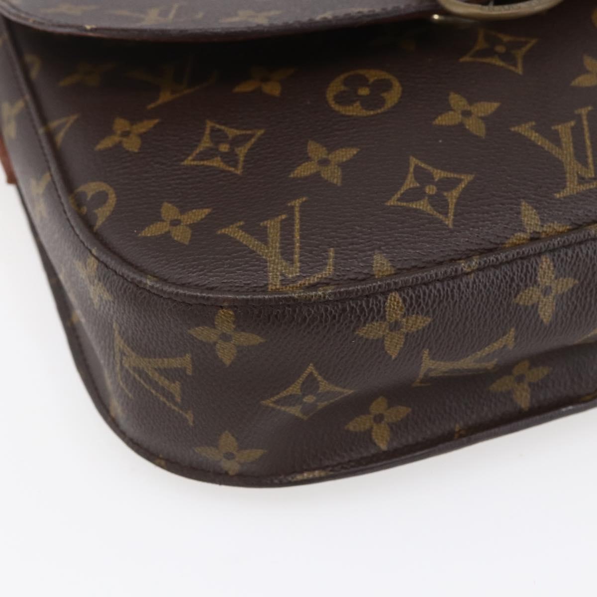 LOUIS VUITTON Monogram Saint Cloud GM Shoulder Bag M51242 LV Auth BA8285