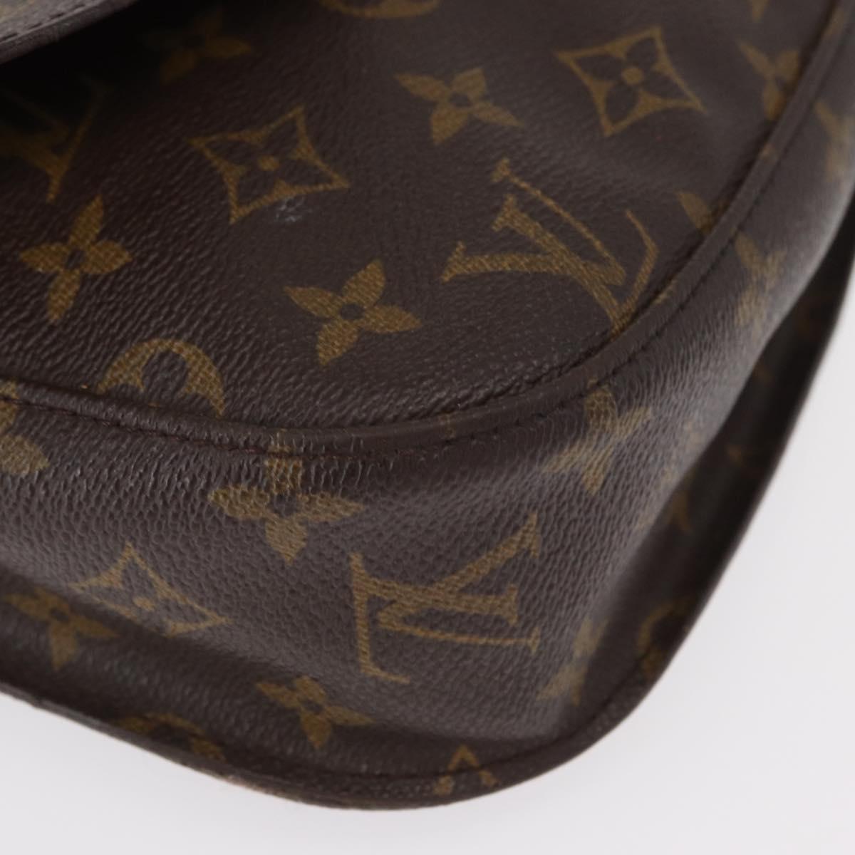 LOUIS VUITTON Monogram Saint Cloud GM Shoulder Bag M51242 LV Auth BA8286
