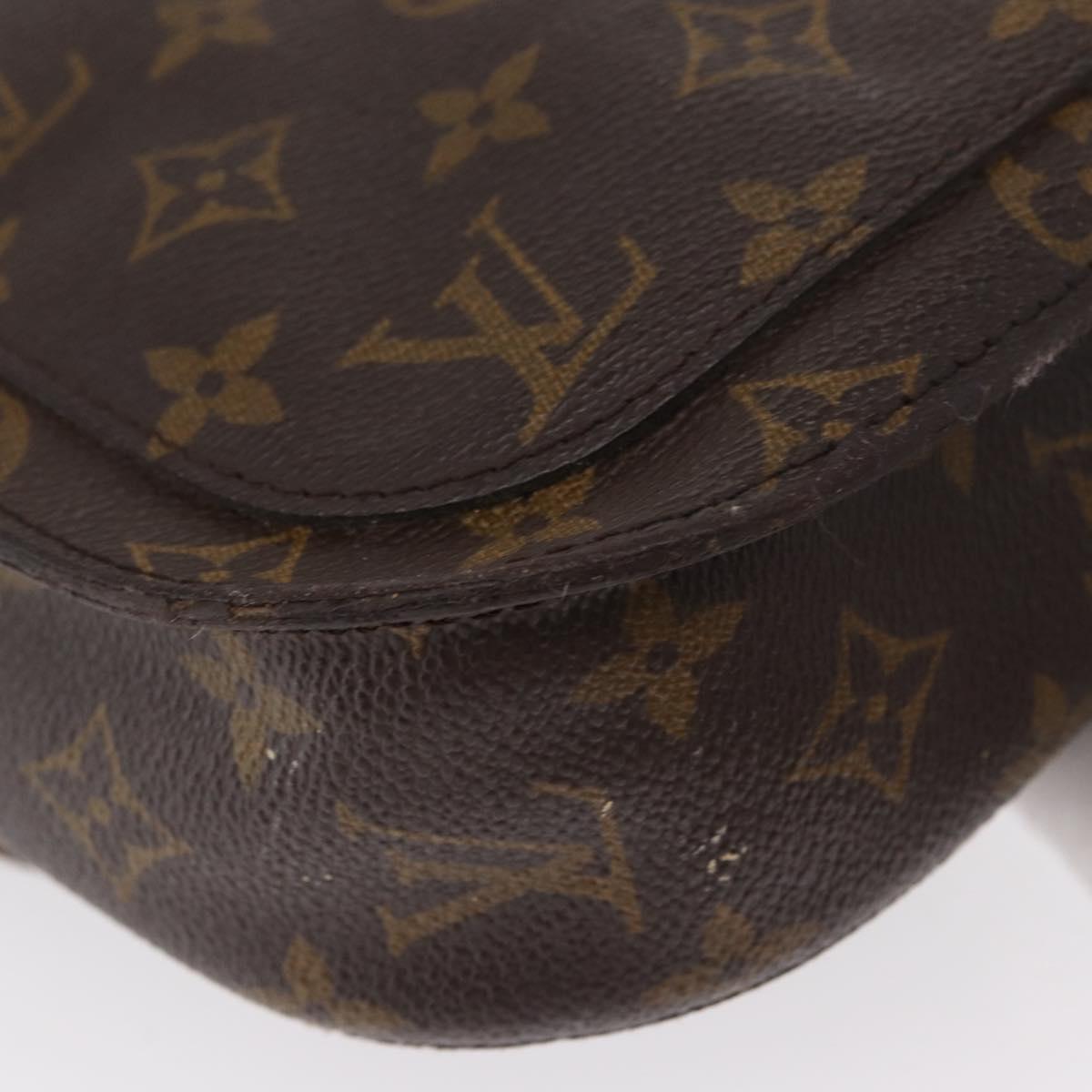 LOUIS VUITTON Monogram Saint Cloud GM Shoulder Bag M51242 LV Auth BA8286