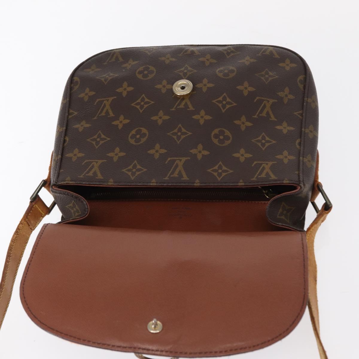 LOUIS VUITTON Monogram Saint Cloud GM Shoulder Bag M51242 LV Auth BA8286