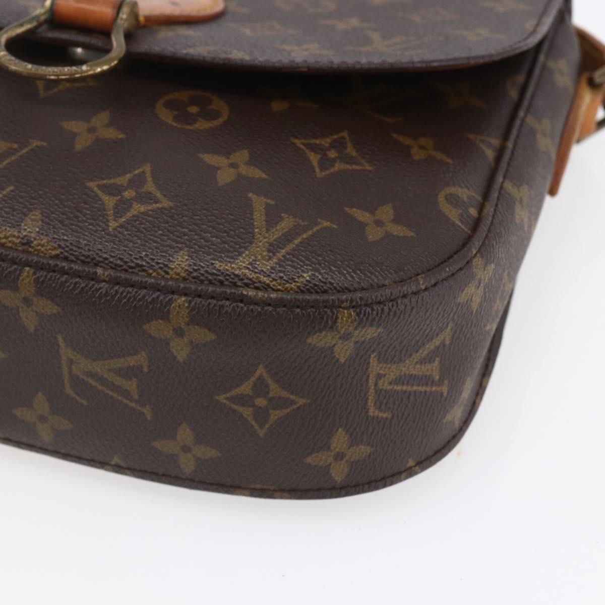 LOUIS VUITTON Monogram Saint Cloud GM Shoulder Bag M51242 LV Auth BA8287