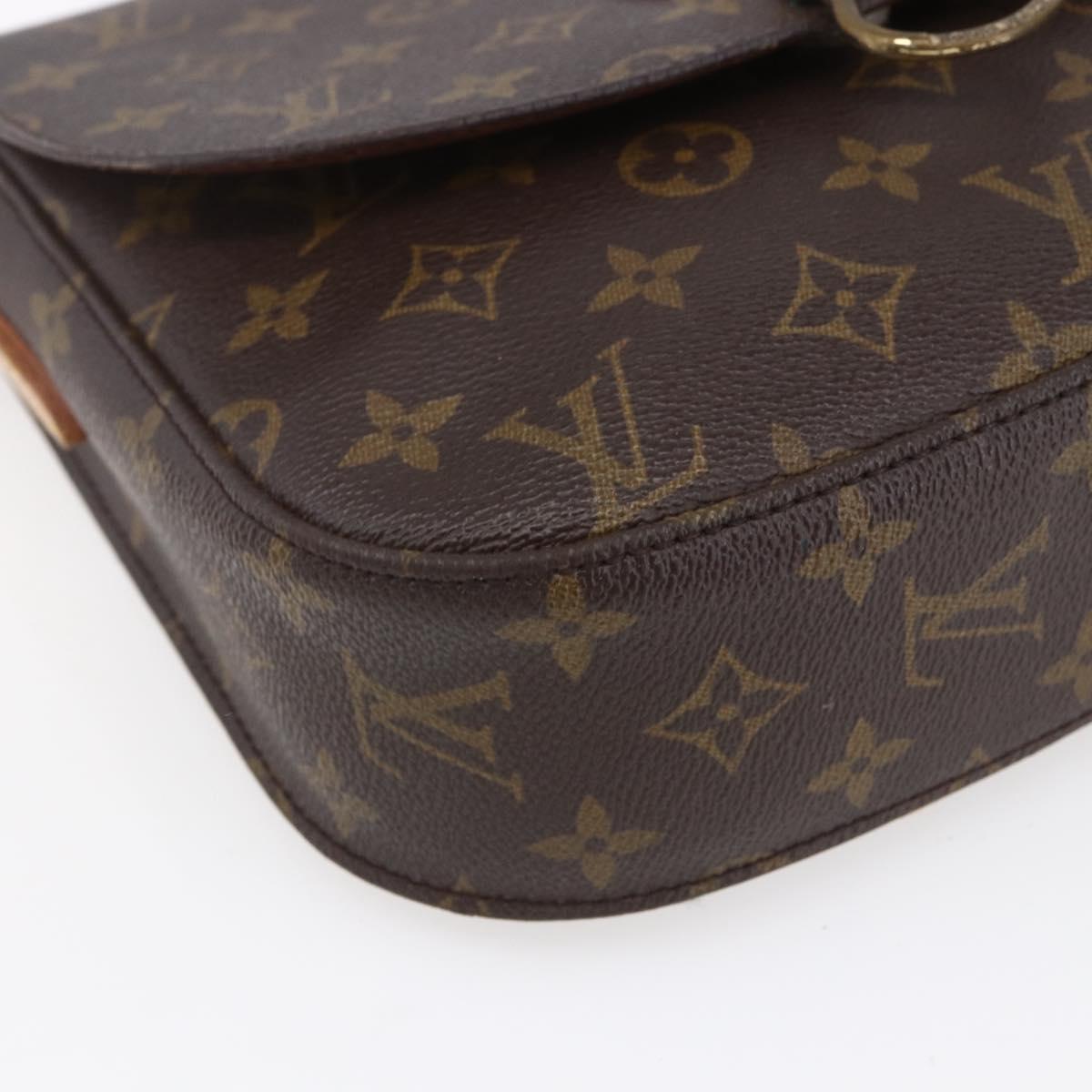 LOUIS VUITTON Monogram Saint Cloud GM Shoulder Bag M51242 LV Auth BA8287