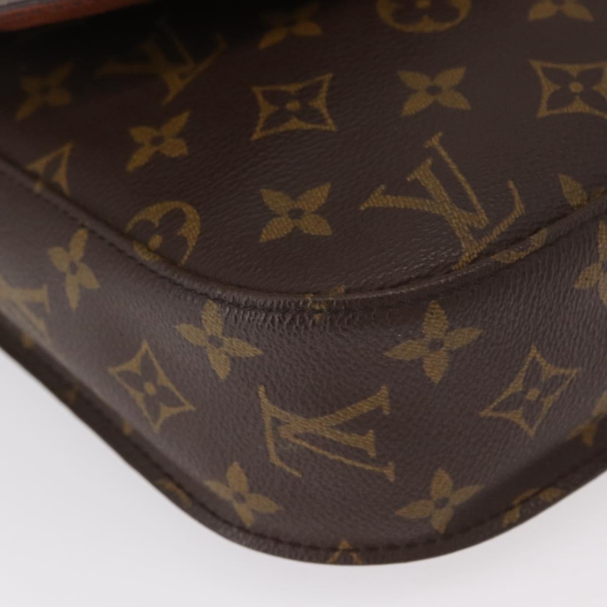 LOUIS VUITTON Monogram Saint Cloud GM Shoulder Bag M51242 LV Auth BA8289