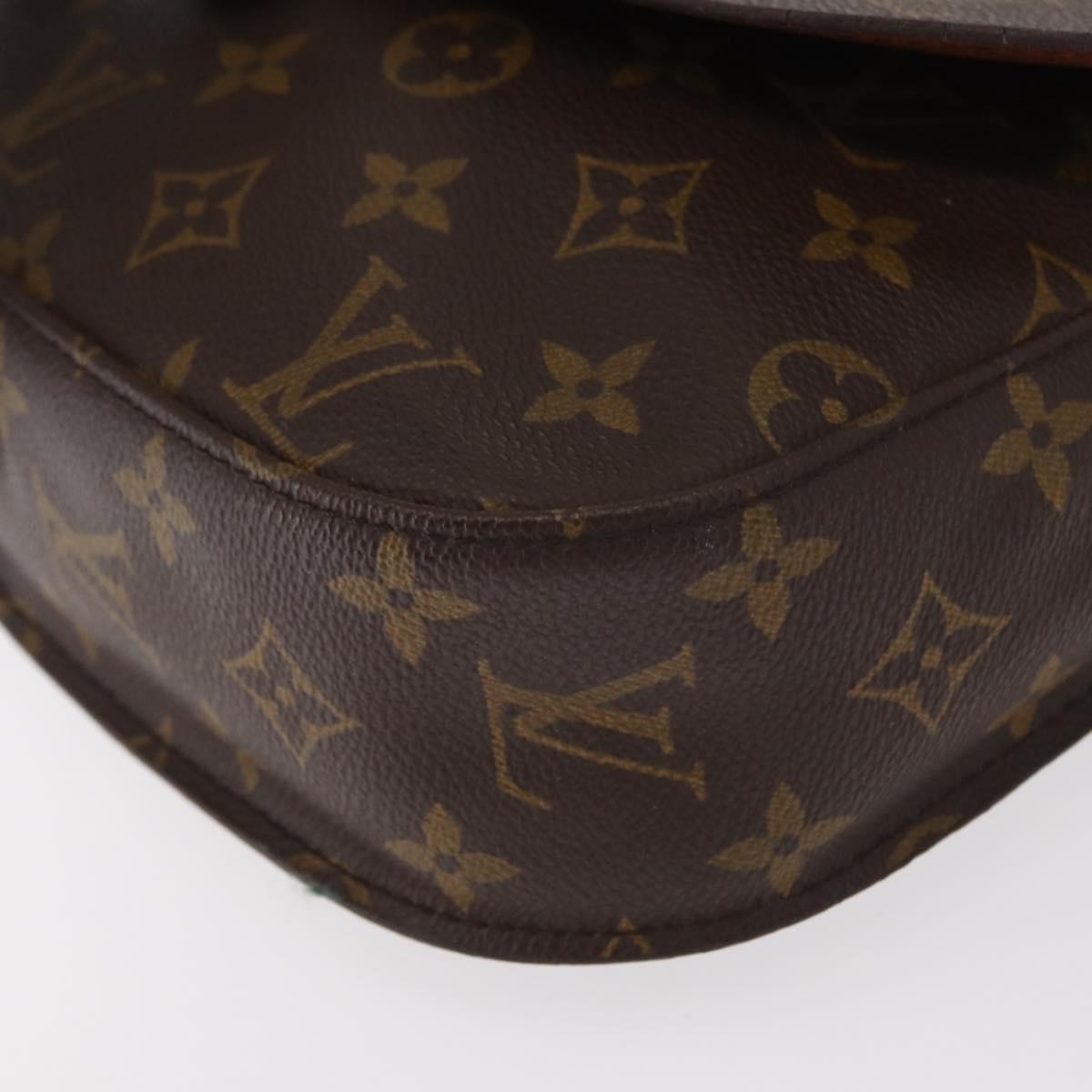 LOUIS VUITTON Monogram Saint Cloud GM Shoulder Bag M51242 LV Auth BA8289