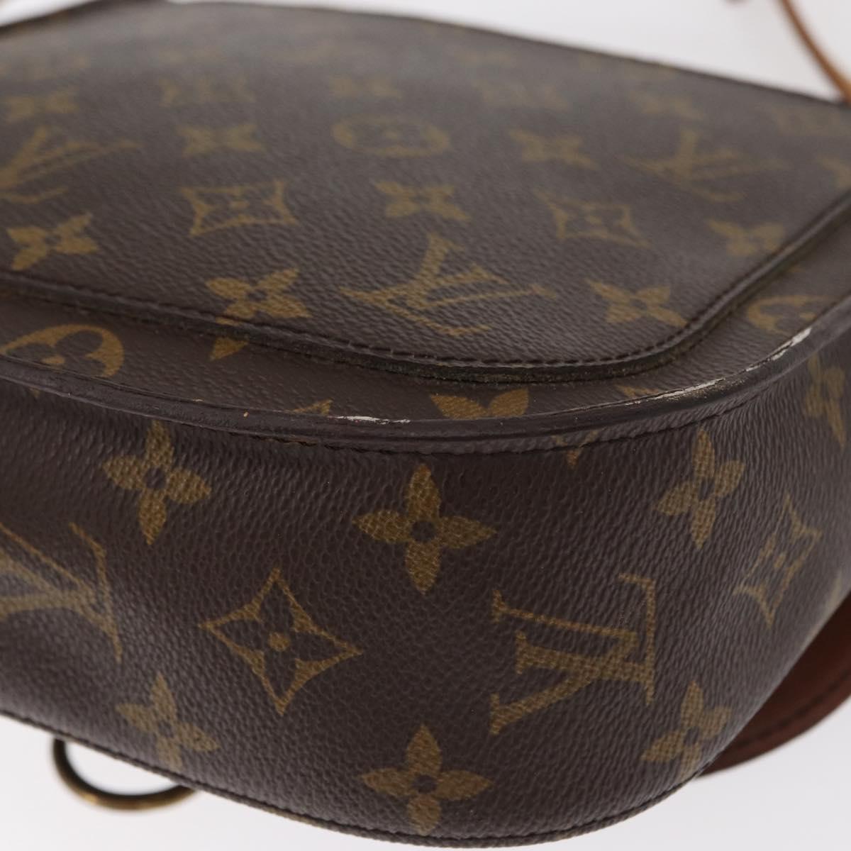 LOUIS VUITTON Monogram Saint Cloud GM Shoulder Bag M51242 LV Auth BA8289