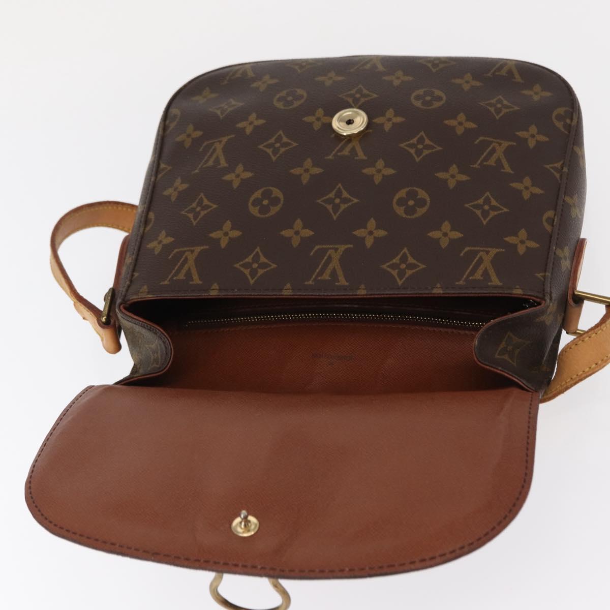 LOUIS VUITTON Monogram Saint Cloud GM Shoulder Bag M51242 LV Auth BA8289