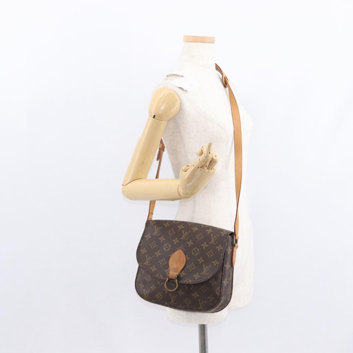 LOUIS VUITTON Monogram Saint Cloud GM Shoulder Bag M51242 LV Auth BA8289