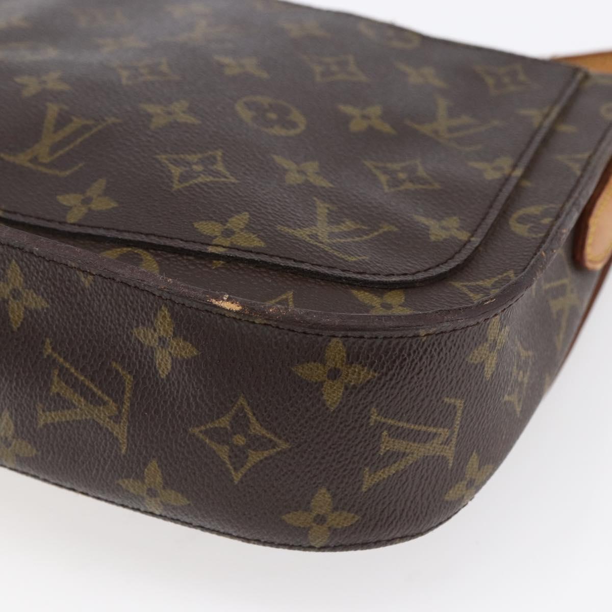 LOUIS VUITTON Monogram Saint Cloud GM Shoulder Bag M51242 LV Auth BA8290