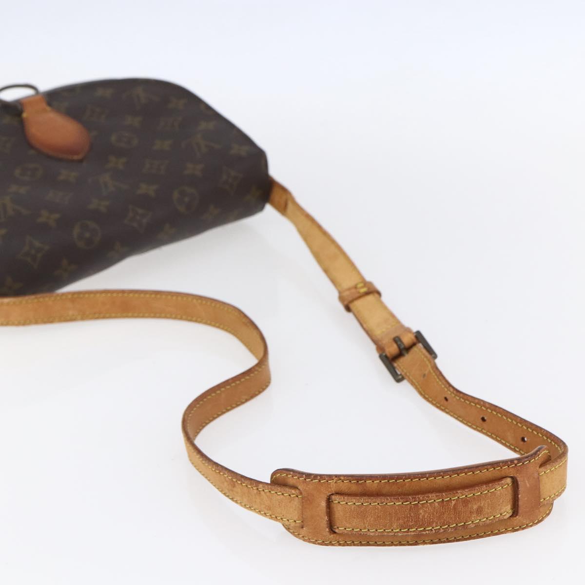 LOUIS VUITTON Monogram Saint Cloud GM Shoulder Bag M51242 LV Auth BA8290