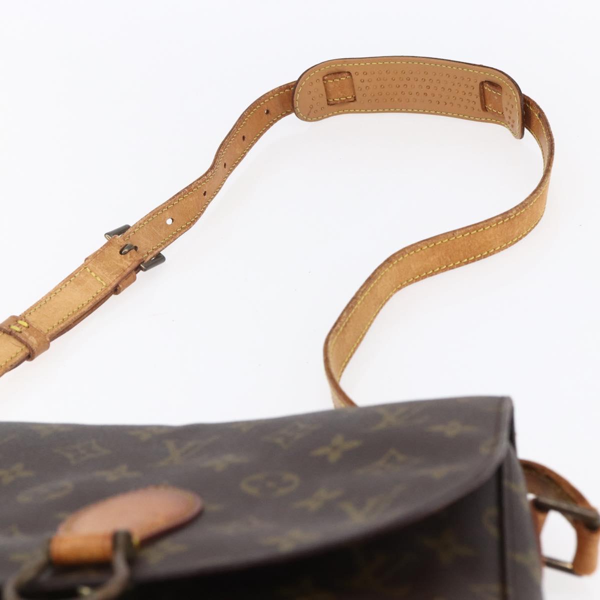 LOUIS VUITTON Monogram Saint Cloud GM Shoulder Bag M51242 LV Auth BA8290